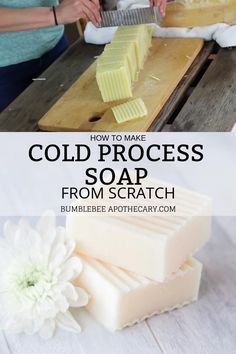 how to make cold process soap from scratch