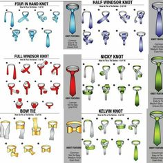 Steps To Tie A Tie, How Tie A Tie, How To Tie A Tie, Tying Tie, Tying A Tie, Different Types Of Ties, Tie A Tie Easy