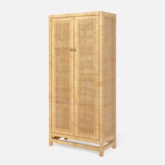 made goods isla cabinet natural peeled rattan Rattan Cabinet, Teak Wood Furniture, Interior Shelves, Rooster Decor, Kitchen Island With Seating, Island With Seating, Restaurant Furniture, Minimalist Wardrobe, Solid Wood Furniture