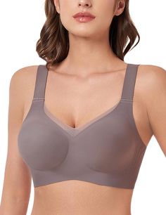 PRICES MAY VARY. 【MOEOZLLO Unique Women's Bra】 Made of 55% high quality nylon and 45% high elasticity spandex for the perfect balance of wearing comfort and shaping effect.The seamless design, which eliminates the seams and ring elements of traditional bras, not only avoids discomfort caused by skin rubbing, but also greatly improves the ease and comfort of wearing the bra.Size Chart:S(32B 32C 32D 30DD ),M(34B 34C 34D 32DD ),L(36C 36D 34DD ),XL(38C 38D 36DD),XXL(40C 40D 38DD ),3XL(42C 42D 44B 40 Lace Bras, Sleep Bra, Yoga Bra, Bustiers, T Shirt Bra