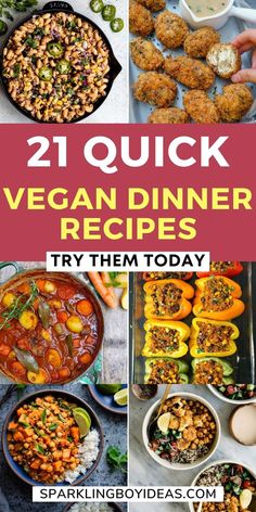 21 quick and easy vegan dinner recipes to try in the fridge or freezer