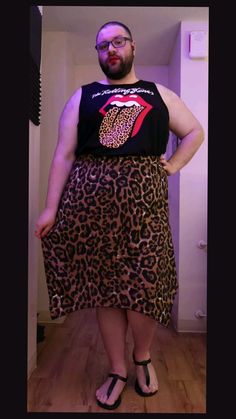 Cheetah Print Skirt Outfit, Print Skirt Outfit, Printed Skirt Outfit, Cheetah Print Skirt, Plus Size Summer Outfit, Plus Size Maxi, Plus Size Beauty, Skirt Outfit