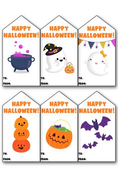 printable halloween gift tags for kids