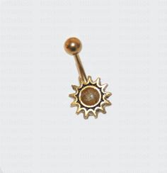 sun Belly Bar- Belly Button Jewelry-Navel Piercing  Bar-Barbell Belly Bar-Navel bar-Belly Piercing the two  bar balls are removable from the barbell.  -bar is 10mm or 6mm long without the balls - 316 L surgical stainless steel bar - 14 gauge barbell. Visit all my shop;  https://www.etsy.com/shop/triballook Thank you :-) Belly Piercing Jewelry Gold, Belly Button Piercing Beach, Gold Belly Bar, Sun Belly Button Piercing, Boho Belly Button Piercing, Belly Button Piercing Jewelry Gold, Gold Navel Piercing, Curved Barbell Jewelry, Lower Navel Piercing