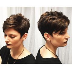 Spa Retail, Short Hairdos, Greasy Hair Hairstyles, Pixie Hair, Short Bob Haircuts, Pixie Haircuts