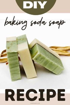 the recipe for making soap soaps is shown