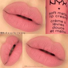 ️NYX Cosmetics Soft Matte Lip Cream "Cannes" Nyx Soft Matte Lip Cream, Juicy Lips, Glam Squad, Lip Cream, Soft Lips