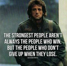 Rocky Quotes, Rocky Balboa Quotes, Warrior Quotes, Strong Quotes, Badass Quotes, Motivational Quotes For Life, Inspiring Quotes About Life, Don't Give Up, A Quote