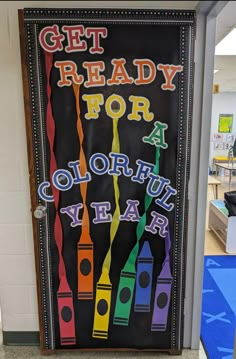 Teachers School Classroom Door Decoration Cutouts DIY Kit get Ready for a Colorful Year Back to School Decor Classroom Door Decoration - Etsy Charcoal Abstract, Library Games, Classe D'art, Wallpaper Contemporary, Art Classroom Decor, Preschool Classroom Decor