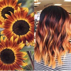 Pretty Hair Color, Yellow Hair, Hair Color And Cut, Hair Dye Colors, Hair Inspiration Color, Hair Inspo Color, Cool Hair Color, Cosmetology, Ombre Hair