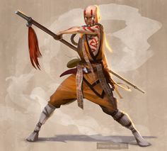 Staff Poses, Poses Manga, Shaolin Monks, Yamanashi, Heroic Fantasy, Male Character