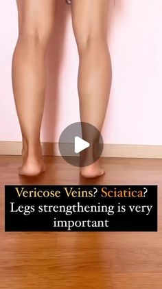 Yoga Daily Classes on Instagram: "Other tips ⬇️⬇️
To release sciatica pain and vericose veins: 
-
By @theaditiyoga 
-
1. Work on your gut health because that will increase the circulation in lower abdominal region and sacrum which eventually will help in reducing pain in legs region. 

2. For sciatica issue, dont do hip openers much, it irritates the nerve, work on knee strengthening and ankle mobility. 

3. For vericose veins, ankle mobility and strong calf muscles do the magic. 

4. Legs are the most important part of your body, strengthening them should be your top most priority, else with age the symptoms get worse if not taken care of. 

Make your legs strong with my LEGS STRENGTHENING PROGRAM. 

Comment or DM for mode information regarding same. 

.
.
.
.
( knee pain relief, sciatica