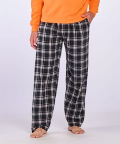 Loungewear is always in season! From lazy weekends in to relaxing after work or school, our Harley Flannel Pant is the one you'll reach for time after time. These pants will keep you warm and comfortable with double-brushed cotton softness. Neatly finished with a self-folded waistband (with inner drawcord), hidden button-close fly, and yes, they have pockets!  4.3 oz., 100% cotton flannel  self-folded waistband functional fly machine wash cold; tumble dry low made in Guatemala Buffalo Plaid Flannel, Stewart Tartan, Flannel Pajama Pants, Time After Time, Flannel Pants, Mens Flannel, Orange Plaid, Pajama Pant, Flannel Pajamas