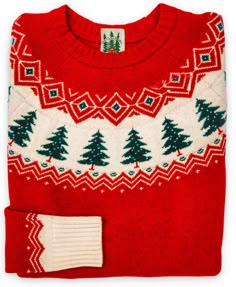 Merry & Bright Sweater – Kiel James Patrick Bright Sweater, Christmas Tree Sweater, Retro Christmas Tree, Monogram Outfit, Tree Sweater, Red Christmas Tree, Christmas Tree Pattern, Holiday Sweater, Tree Patterns