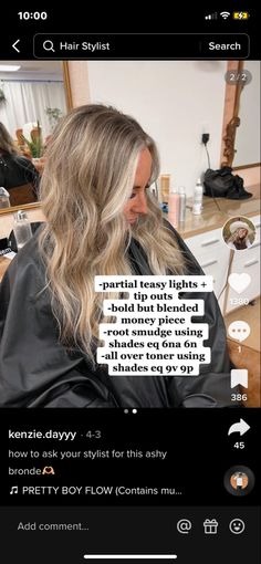 Partial Highlight Root Smudge, Redken Blonde Balayage Formula, Trendy Outfit Inspo Hairstylist, Bronde Balayage With Money Piece Formula, Partial Highlight With Shadow Root, Loved In Bronde Balayage, Lived In Blonde Formula