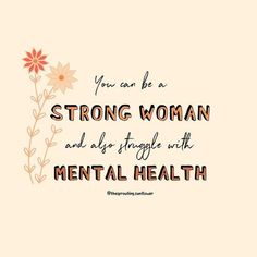 Day Quotes Inspiration, Ocd Quotes, Be A Boss, Mental Health Inspiration, Awareness Quotes, Day Quotes, Strong Woman, Health Quotes