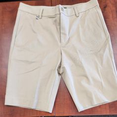 Ralph Lauren Size 8 Women's Khaki Shorts. Never Worn Ralph Lauren Bottoms With Built-in Shorts For Summer, Ralph Lauren Summer Bottoms With Built-in Shorts, Classic Ralph Lauren Bottoms For Spring, Ralph Lauren Summer Shorts, Ralph Lauren Summer Pants, Casual Ralph Lauren Short-length Bottoms, Ralph Lauren Casual Shorts With Pockets, Casual Ralph Lauren Shorts With Pockets, Ralph Lauren Cotton Shorts