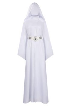 PRICES MAY VARY. Package Include: 1*Cloak, 1*Belt. Princess Costume White Dress. Product Type: Adult Princess Dress Costume Outfit for Women Halloween Robe Dress Belt Suits. Material: Polyester. High quality materials and excellent workmanship created Princess Leia Dress Belt Outfit for Women. Size: The size chart shows the flat measurement results of Princess Cosplay Dress Suits. If you are not sure about your size, you can choose to buy one larger size. Occasions: Halloween, Home, Dinner, Outi Dress Belt Outfit, Womens Princess Costume, Adult Princess Dress, Costume White Dress, Princess Leia Dress, Dog And Owner Costumes, Dinner Outing, Cloak Outfit, Princess Leia Costume