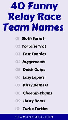 These team names will inspire your group to give their all and have fun in the process. Use them to fuel the competition and create an engaging pin for your next event! Sports