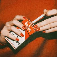 Rauch Fotografie, Bonnie Parker, Red Nail Polish, Punk Art, Orange Aesthetic, I'm With The Band, Red Nail, Twin Peaks