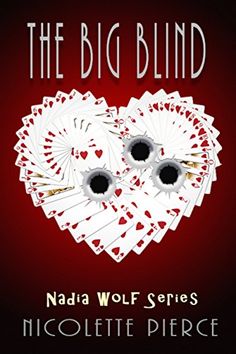 the big blind by nadda wolf - series book cover with four cards in the shape of a heart