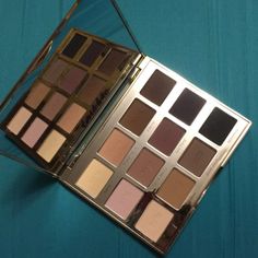 Brand New Tarte Pallete, Tartlette Palette, Makeup Pallettes, Tarte Eyeshadow, Tarte Eyeshadow Palette, Dark Eyeshadow, Face Kit, Neutral Eyes, Metallic Eyeshadow