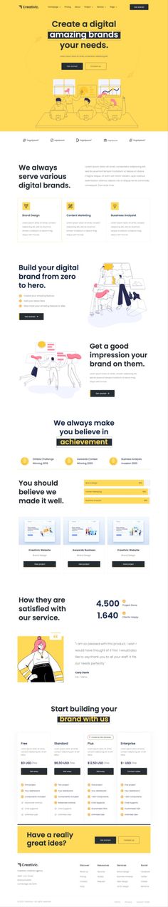 Creativic - Creative Agency Elementor Template Kit Creative Agency Website, Thinking Process, Agency Website Design, Services Website, Creative Website Design, Professional Web Design, Creative Web Design, Free Website Templates, Agency Website