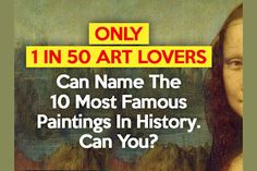 the famous painting is featured in this ad