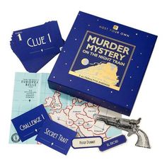 https://www.talkingtables.co.uk/collections/games Domino Tables, Mystery Host, Mystery Train, Mystery Dinner Party, Mystery Dinner, Mystery Games, Mystery Party, Character And Setting, Night Train