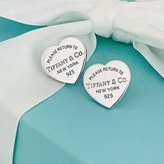 Guaranteed 100% Authentic Return To Tiffany & Co Earrings This Mini Size Was Recently Retired By Tiffany So Is Very Hard To Find. 0.40" Diameter With Original Backing. Excellent Condition With No Scratches, Dings Or Dents. Teal Box & Ribbon Included. Return To Tiffany Earrings, Tiffany Stud Earrings, Tiffany's Jewelry, Tiffany And Co Earrings, Sterling Silver Heart Earrings, Box Ribbon, Tiffany Earrings, Return To Tiffany, Silver Heart Earrings