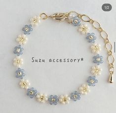 Flower Bead Jewelry, Preppy Jewelry