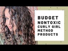 A roundup of affordable and clean curly girl method approved products so you don't have to break the bank to get started on the CG method. Organic Curly Hair Products, Curly Hairdos, Method Products, Healthy Curls, The Curly Girl Method