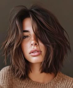 Lob Haircut Thick Hair, The Lob Haircut, Lob Haircut With Bangs, The Lob, Long Bob Haircuts, Shoulder Hair, Lob Haircut, Shoulder Length Hair Cuts, Trending Haircuts