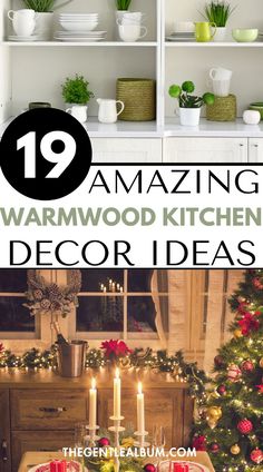 christmas decorating ideas for the kitchen and dining room