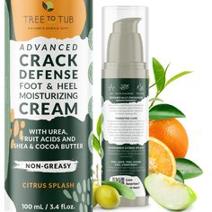 PRICES MAY VARY. 🌱FLAUNT THOSE FEET!: Tired of hiding those hobbit feet? Urea Cream for feet & hands has a distinct blend of Fruit Acid to help reduce old-skin buildup & rough, cracked heels for better foot condition. 🌱SOOTHE & SMOOTH: Intense hydration shouldn't be heavy! Our Shea Cocoa Butter Foot Cream for Dry Feet & sensitive skin nourishes extremely dry cracked feet for lasting softness w/o a greasy feel. 🌱FROM NOSE TO TOES: Citrus-scent foot lotion for dry feet is made for cracked heel Urea Cream, Shea Butter Body Lotion, Dry Cracked Heels, Cracked Heel, Baby Soft Skin, Citrus Essential Oil, Cracked Heels, Cracked Skin, Flaky Skin