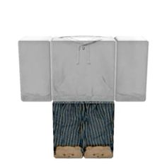 a white shirt and blue striped shorts are on display