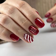 PRICES MAY VARY. Christmas Fake Nails with Designs : You will get 24pcs Christmas press on nails in 12 different sizes, you can choose the best fit for your fake nails, also you can easily trim and file them to any length and shape you like High Quality Christmas Press on Nails : Christmas artificial nails are made of high quality acrylic, environmentally friendly, non-toxic, and odorless.Multi-layer structure is more sturdy and durable, unique curvature fits your nails better, more comfortable and beautiful Easy to Use：Christmas nails are easy to wear. Just need to clean and polish your nails, choose the right size of Christmas nails, stick the jelly glue and press the fake nails on your nails for 20 seconds, no need to buy extra materials to have exquisite false nails Widely used : Chris Christmas Press On Nails, Nails Short Square, Press On Nails Short, Nagel Tips, Short Square Nails, Snowflake Nails, Nails For Women, Christmas Nails Acrylic, Nail Swag