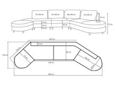 Interior Design Hall, Sofa Design Living Rooms, Sofa Measurements, Sofa Layout, Design Hall, Furniture Design Sketches, Corner Sectional Sofa, Furniture Dimensions, Modern Sofa Designs