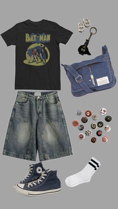 Downtown Outfits, Aesthetic Grunge Outfit, Street Fashion Men Streetwear, Fire Fits, Simple Outfit, Outfit Idea