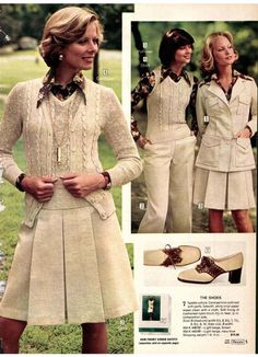 Vintage Fashion 1970, English Clothes, 70s Women Fashion, Fashion Through The Decades, English Project, 70 Fashion, 60s And 70s Fashion, Retro Housewife, 70s Inspired Fashion