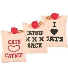 Trixie Catnip Cushions Toy For Cats Bell Sound, Cute Design, Cute Designs, Scents