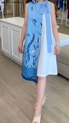 Batik Dress Design, Sewing Patterns Blouse, Google Lens