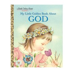 With poetic writing and beautiful illustrations this book shows how even the tiniest things that we might take for granted, like the “jewels on the insect’s back,” are part of God’s great plan. Little Golden Books have been loved by children for over 75 years. When they were first published in 1942, high-quality books for children hadn’t been available at a price most people could afford. Little Golden Books changed that! Priced at just 25 cents and sold where people shopped every day, they caus Eloise Wilkin, Postal Vintage, Golden Books, Prayers For Children, About God, Childhood Books, Golden Book, Children's Literature, Little Golden Books