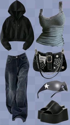 🍯✨ Rok Midi, Sandal Tali, 2000s Fashion Outfits, Swaggy Outfits, Cute Simple Outfits, Really Cute Outfits, Clothes And Accessories, Casual Style Outfits