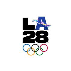 the logo for the los angeles olympics