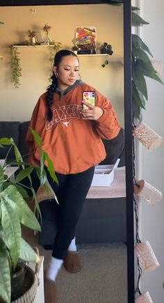 Jail Visit Outfit Style, Cute Fall Dress Outfits Casual, Covered Arms Outfit, Basics Work Outfit, School Fits Midsize, Super Chill Outfits, Cozy Movie Date Outfit, School Fits Plus Size, Lazy Plus Size Outfits