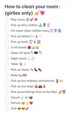 Cleaning Your Room Tips, Steps On How To Clean Your Room, How To Clear Out Your Room, Tips On How To Clean Your Room, New Year Clean Out, How To Start Cleaning Your Room, Steps On Cleaning Your Room, Deep Room Cleaning Checklist, Cleaning Room Guide