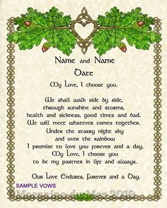 a christmas poem with holly leaves and hearts on the border, in an ornate frame