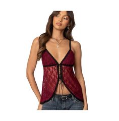 in stock Gasparilla Outfit, Stage Coach, Going Out Clothes, Red Lace Top, Fair Outfits, Festival Fits, Lacy Tops, Sheer Lace Top, Fall Wardrobe Essentials