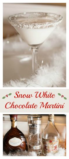 an image of snow white chocolate martini